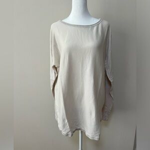 - Lululemon Cotton Sweater. NWOT. Size 12.